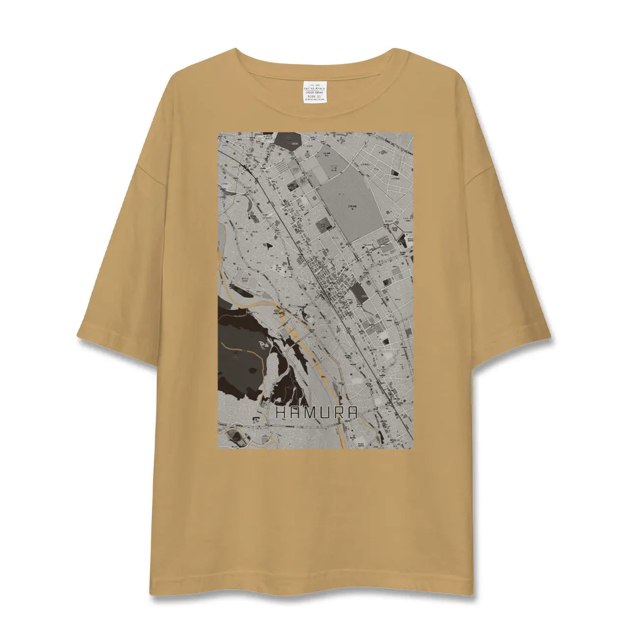 【羽村(東京都)】地図柄ビッグシルエットTシャツ