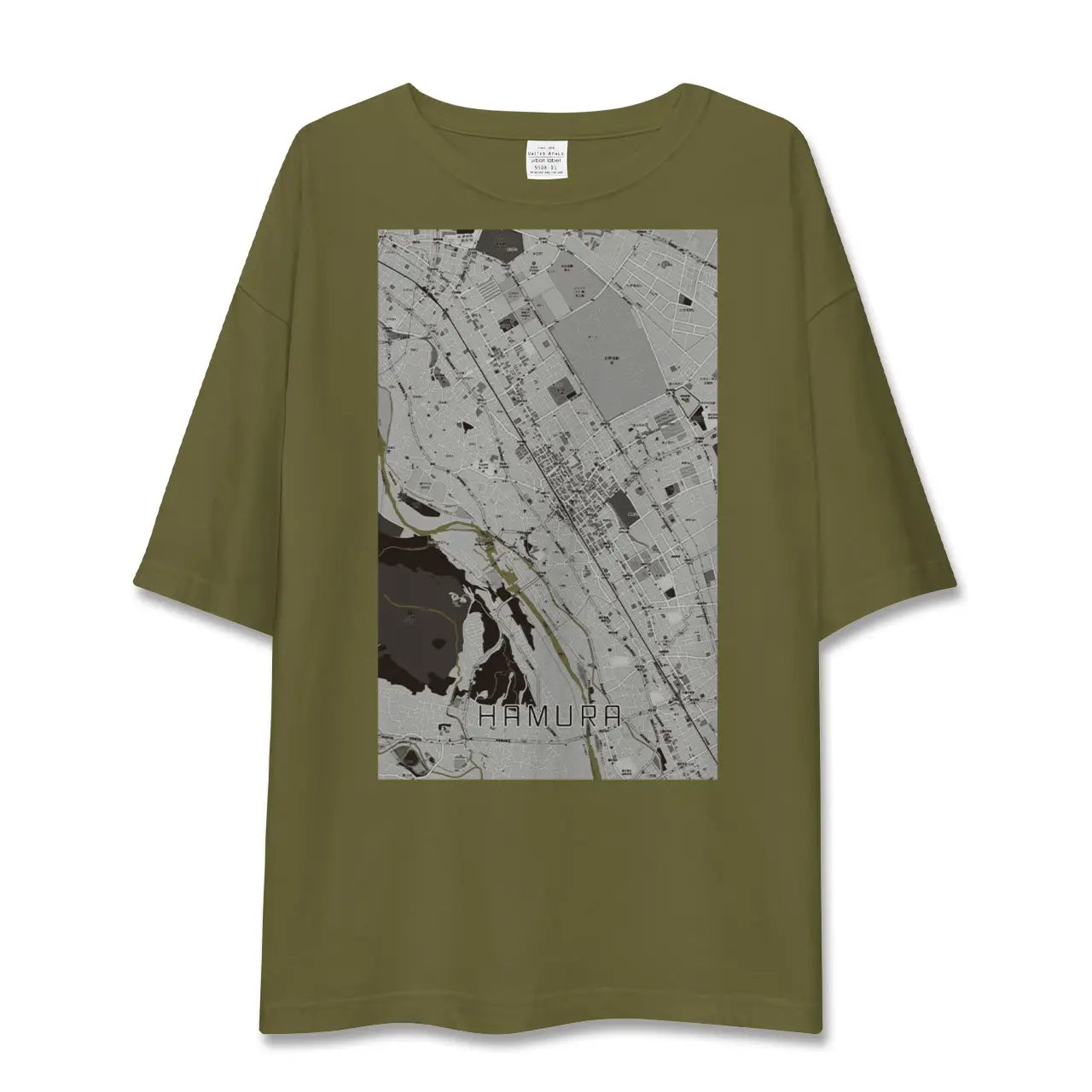【羽村(東京都)】地図柄ビッグシルエットTシャツ