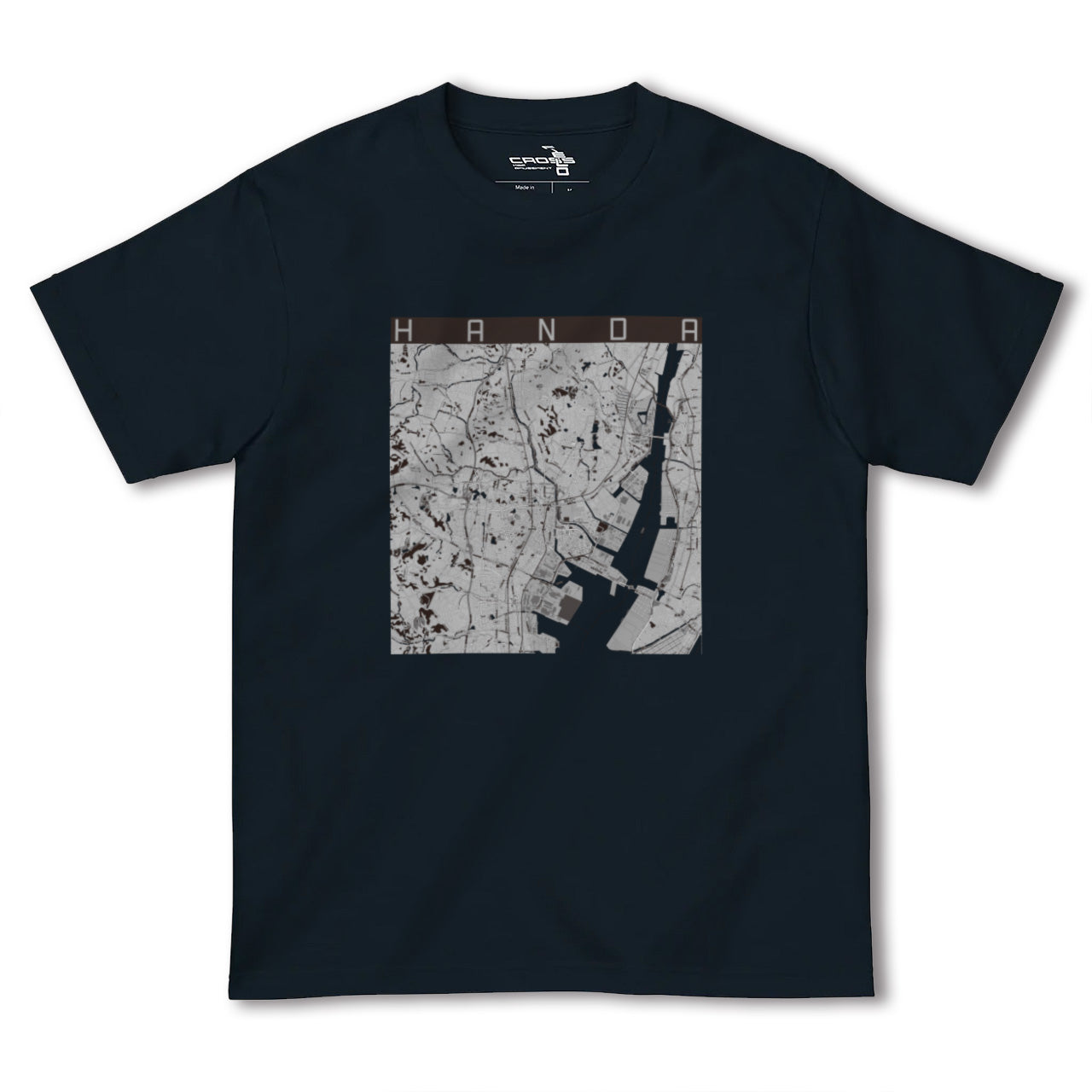 【半田(愛知県)】地図柄ヘビーウェイトTシャツ