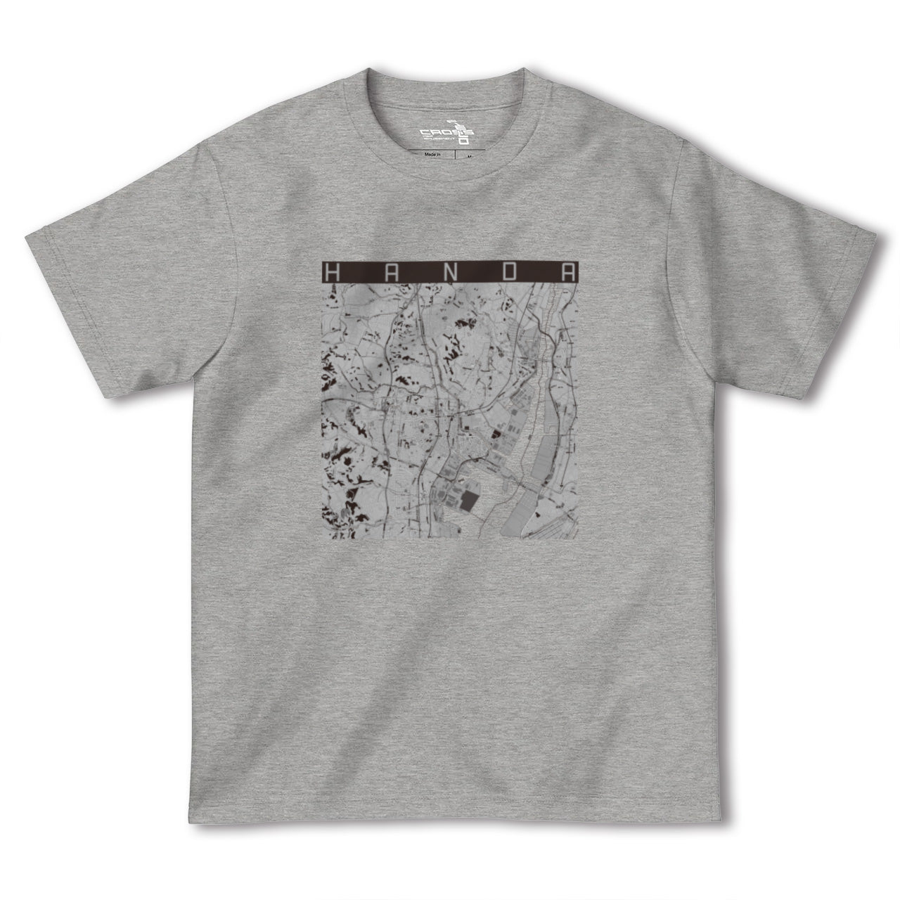 【半田(愛知県)】地図柄ヘビーウェイトTシャツ