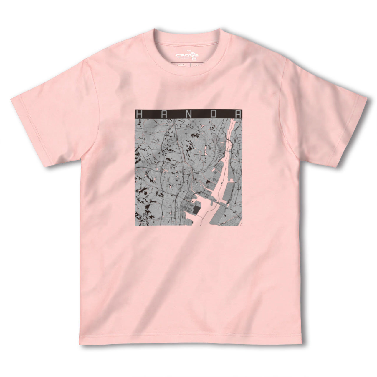 【半田(愛知県)】地図柄ヘビーウェイトTシャツ