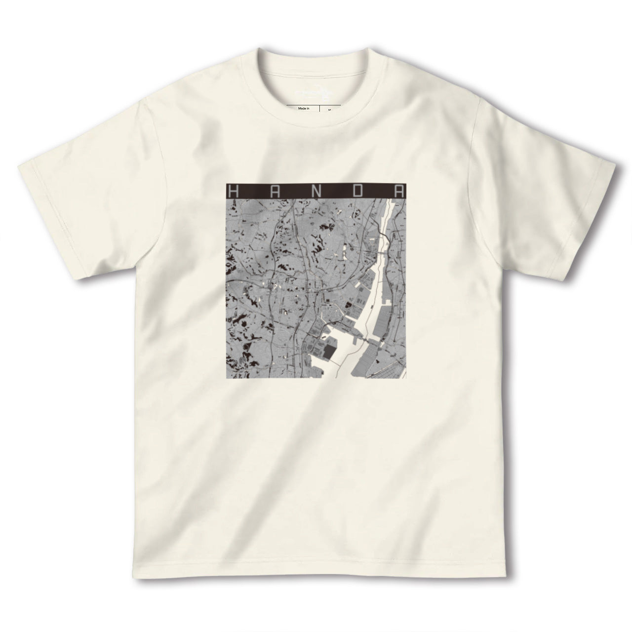 【半田(愛知県)】地図柄ヘビーウェイトTシャツ