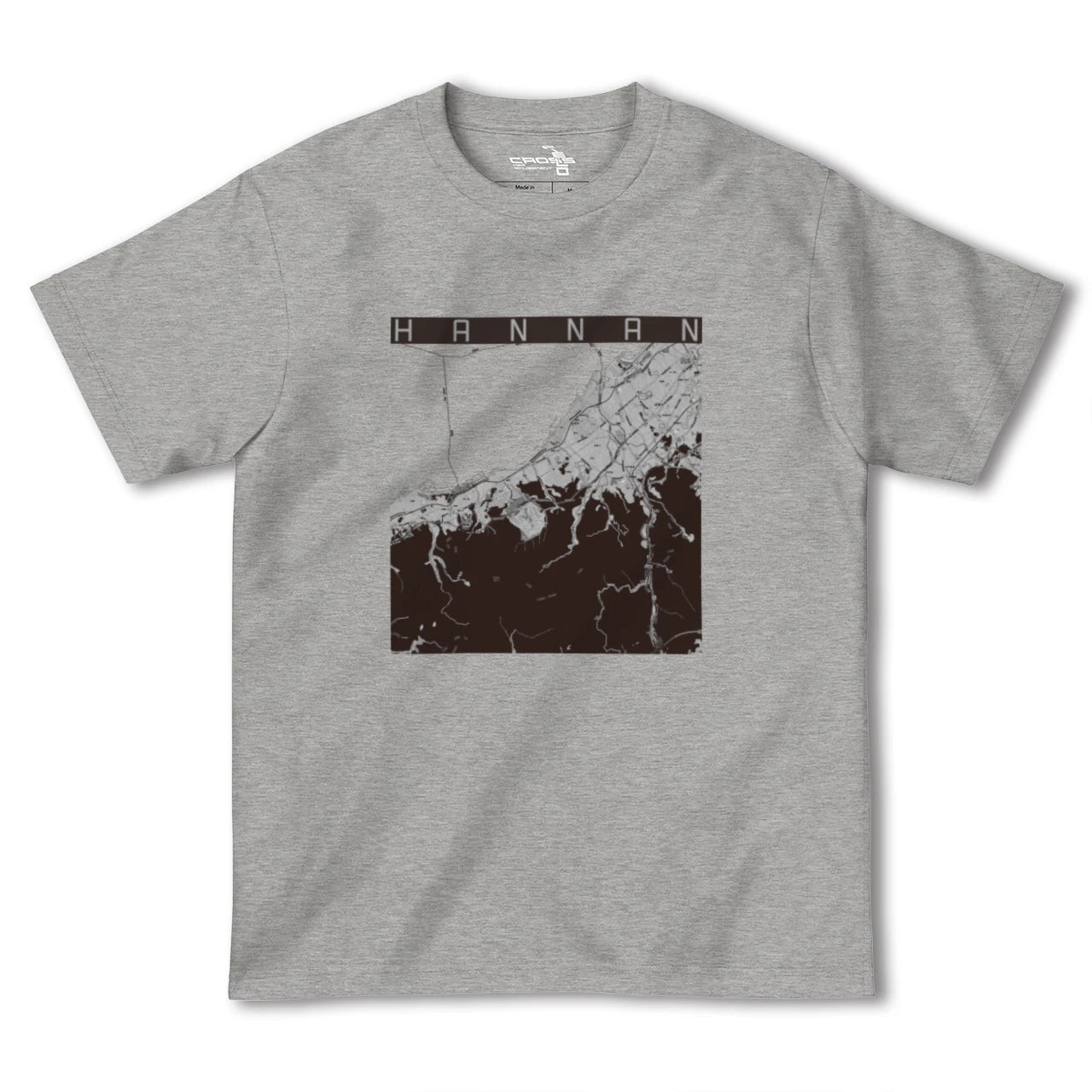【阪南(大阪府)】地図柄ヘビーウェイトTシャツ