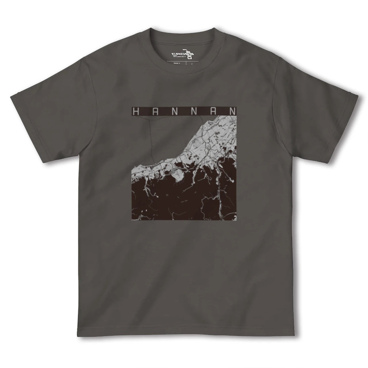 【阪南(大阪府)】地図柄ヘビーウェイトTシャツ