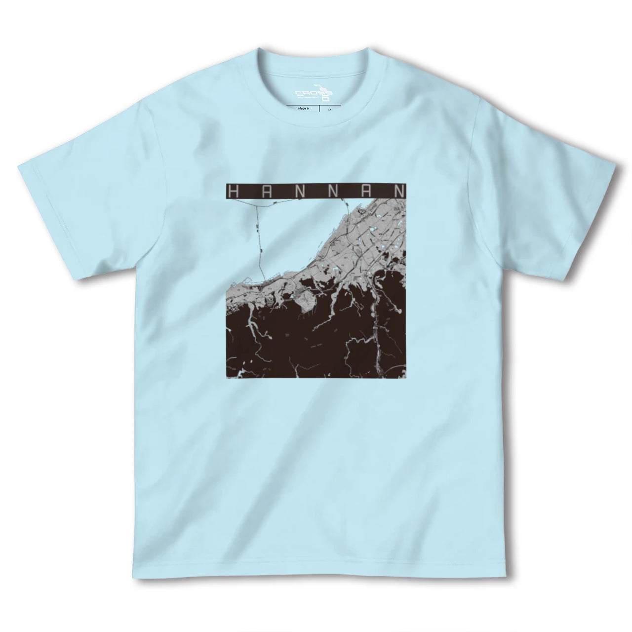 【阪南(大阪府)】地図柄ヘビーウェイトTシャツ