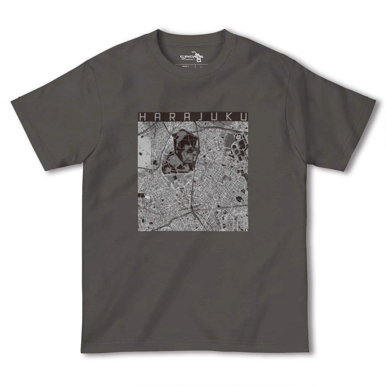 【原宿(東京都)】地図柄ヘビーウェイトTシャツ