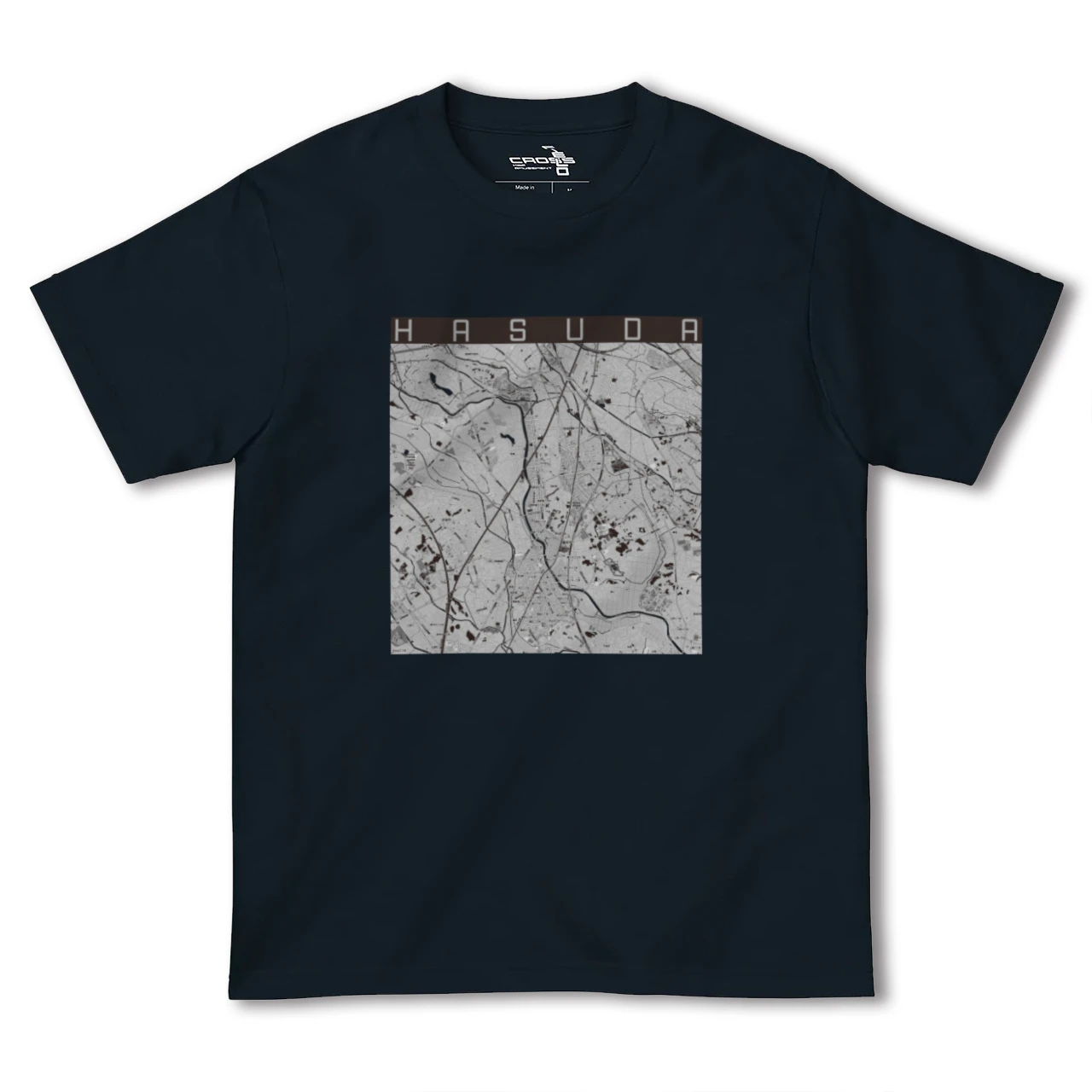 【蓮田(埼玉県)】地図柄ヘビーウェイトTシャツ