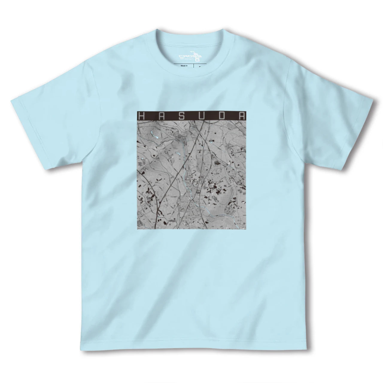 【蓮田(埼玉県)】地図柄ヘビーウェイトTシャツ