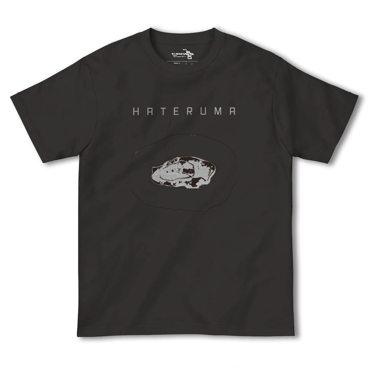 【波照間(沖縄県)】地図柄ヘビーウェイトTシャツ