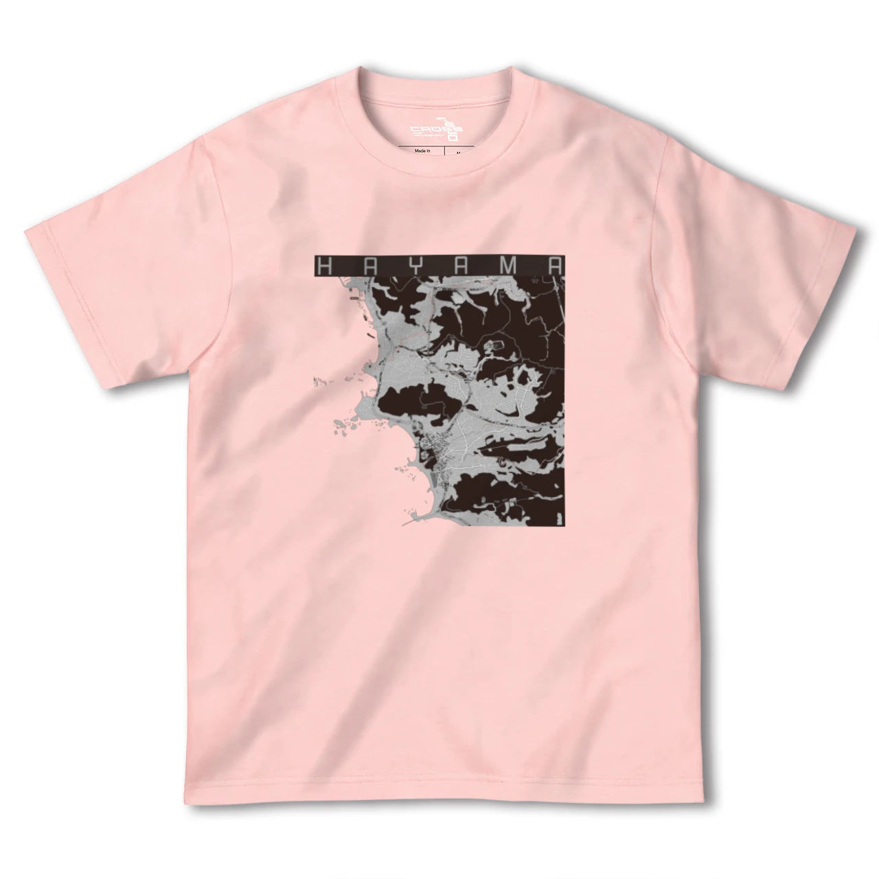 【葉山(神奈川県)】地図柄ヘビーウェイトTシャツ