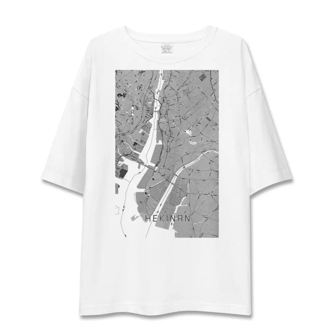 【碧南(愛知県)】地図柄ビッグシルエットTシャツ