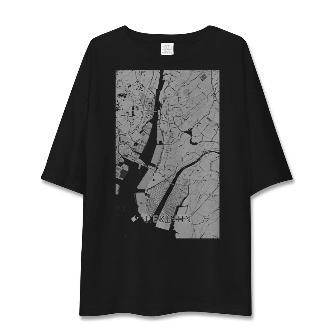 【碧南(愛知県)】地図柄ビッグシルエットTシャツ