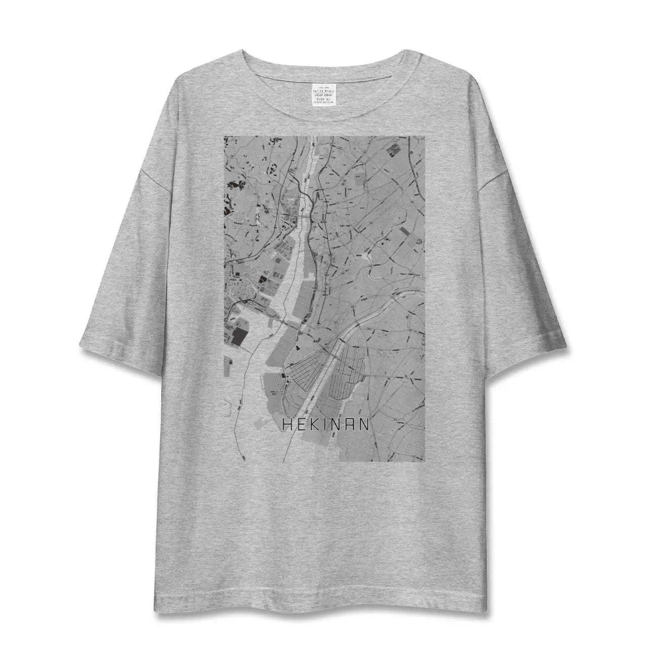 【碧南(愛知県)】地図柄ビッグシルエットTシャツ