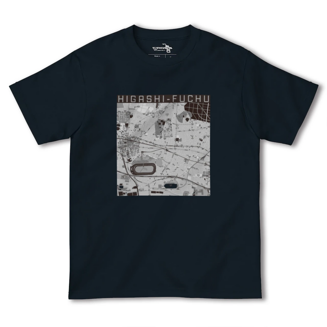 【東府中(東京都)】地図柄ヘビーウェイトTシャツ