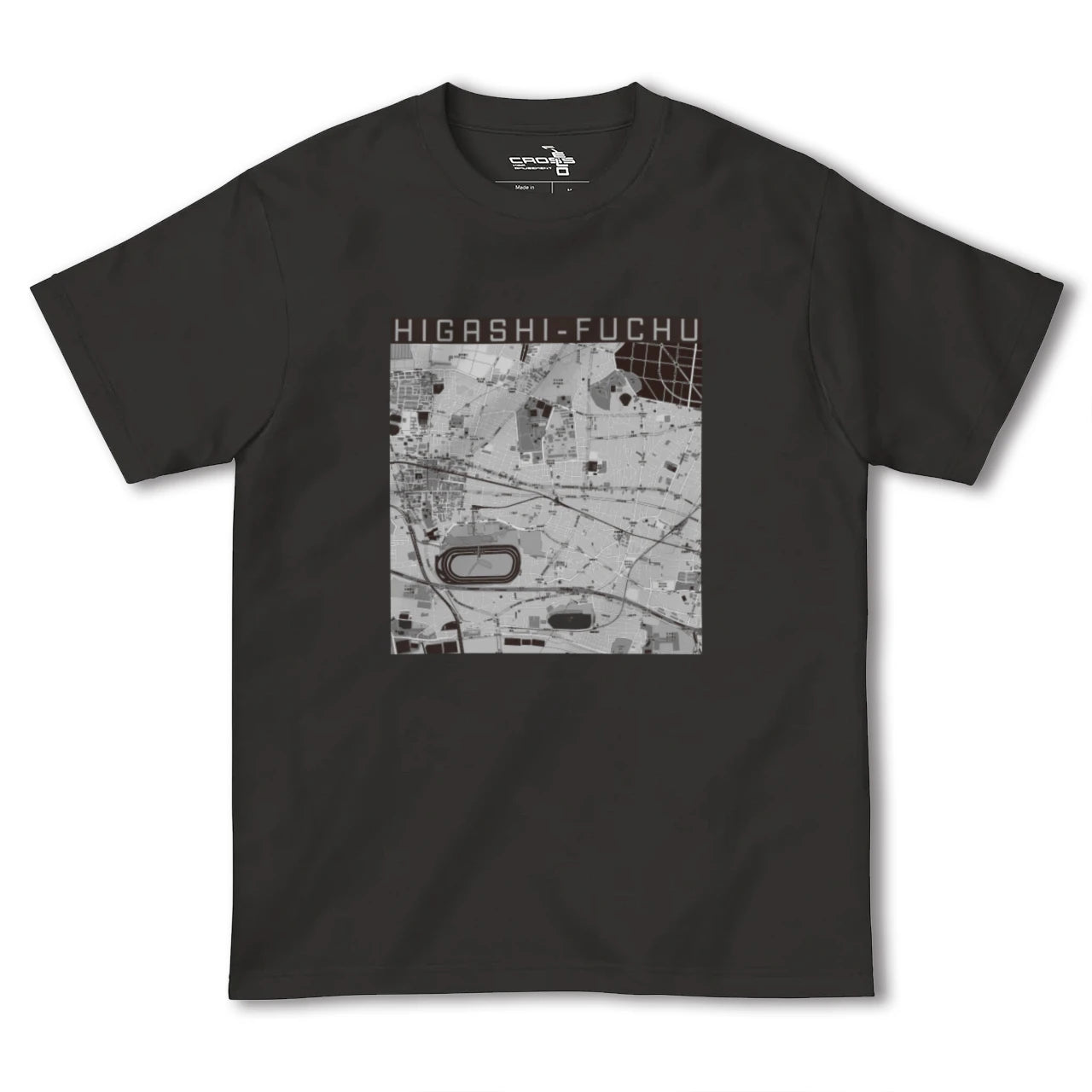 【東府中(東京都)】地図柄ヘビーウェイトTシャツ