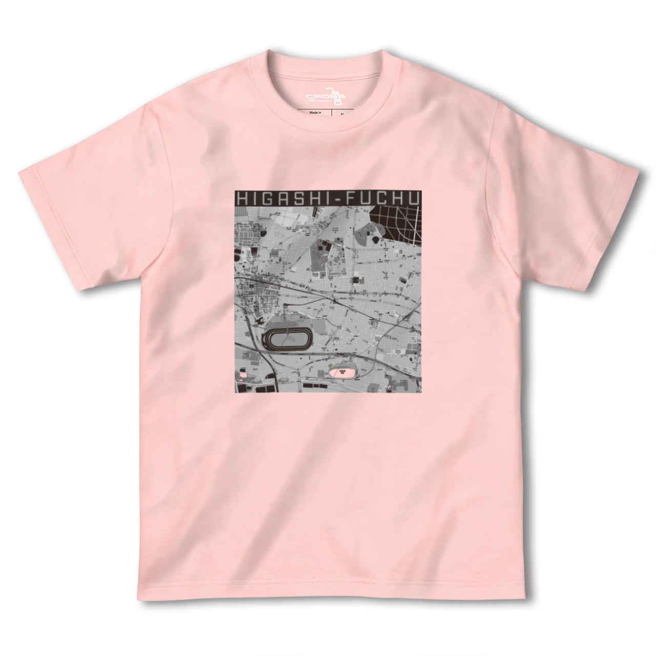 【東府中(東京都)】地図柄ヘビーウェイトTシャツ
