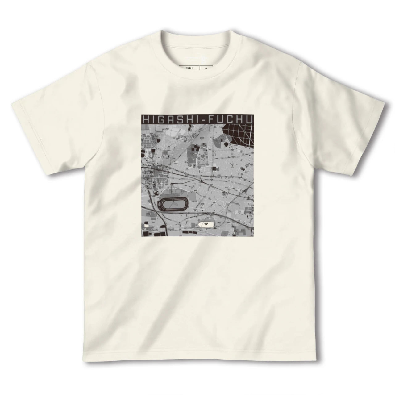 【東府中(東京都)】地図柄ヘビーウェイトTシャツ