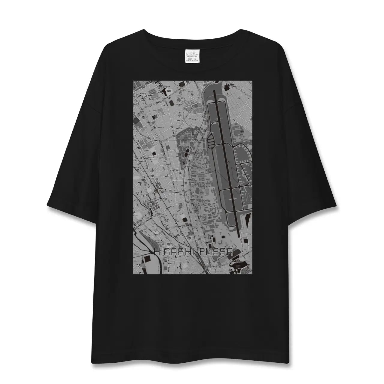 【東福生(東京都)】地図柄ビッグシルエットTシャツ