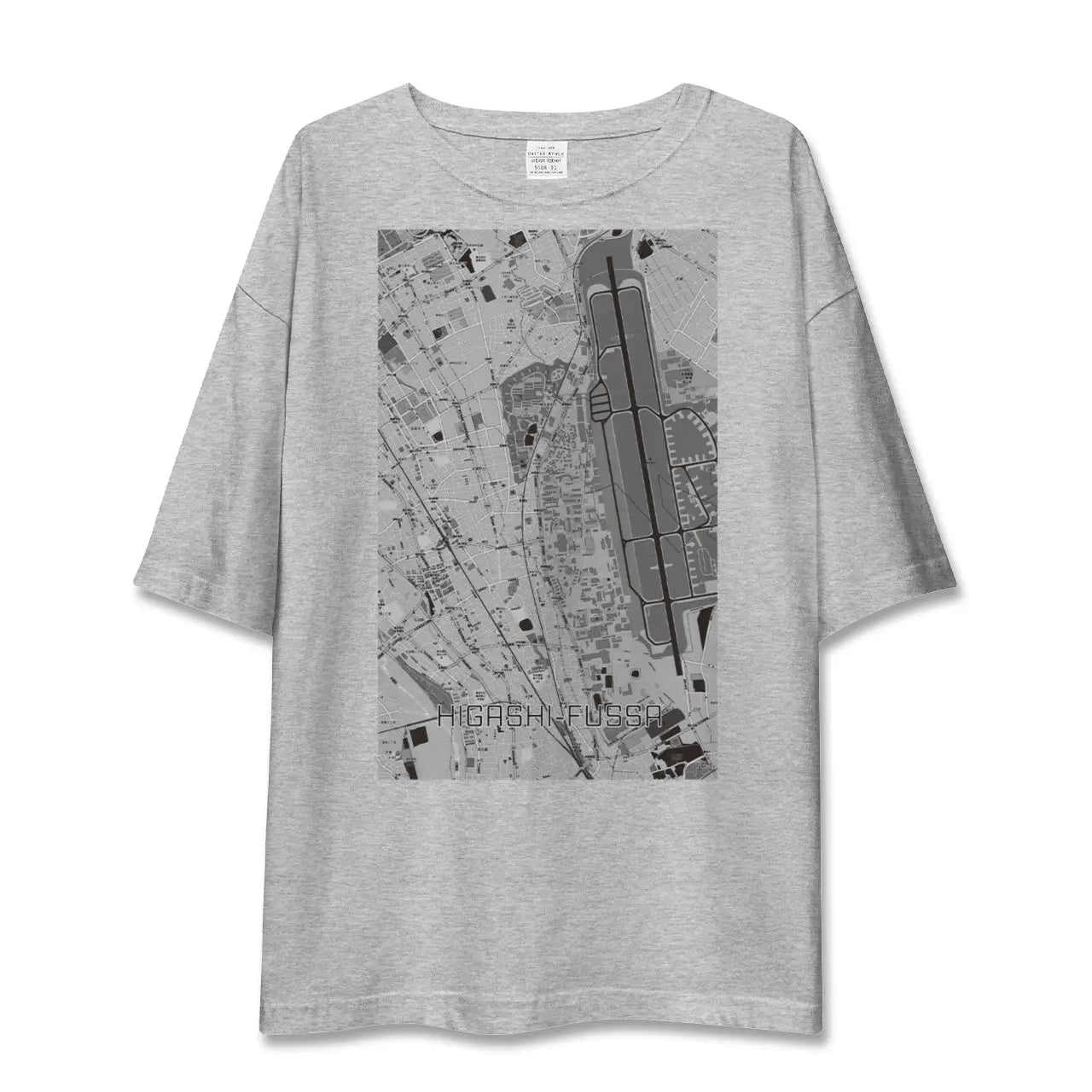 【東福生(東京都)】地図柄ビッグシルエットTシャツ