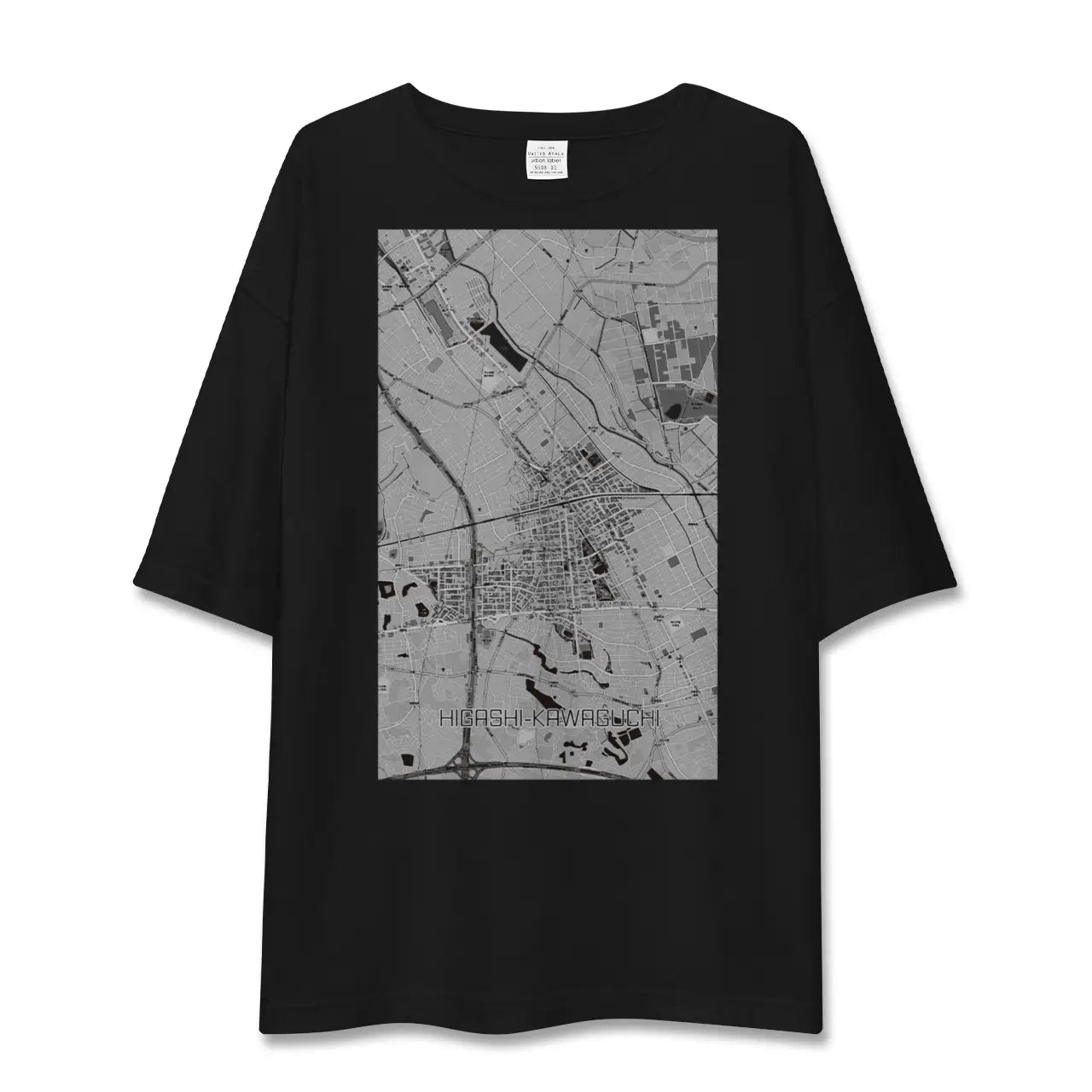 【東川口(埼玉県)】地図柄ビッグシルエットTシャツ