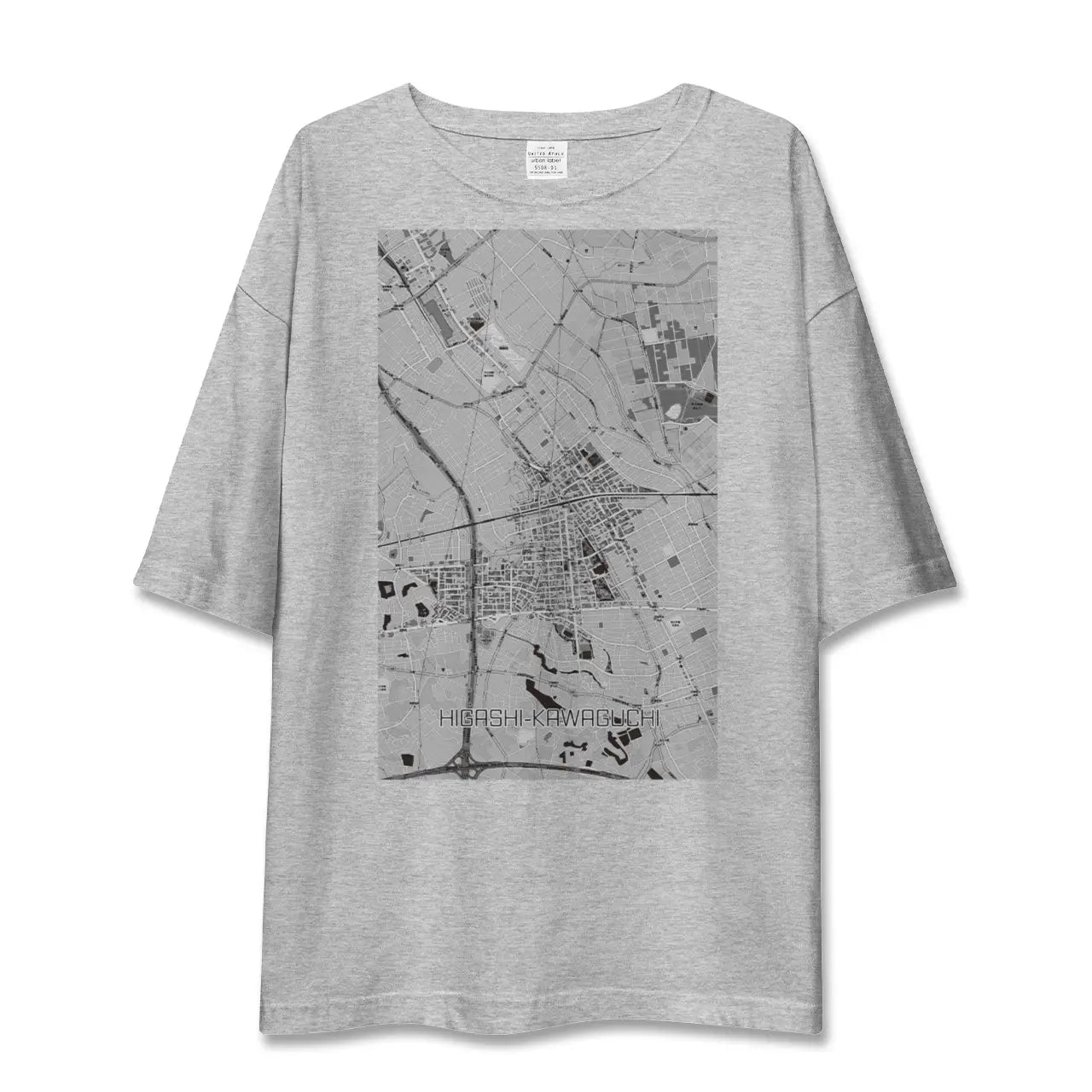 【東川口(埼玉県)】地図柄ビッグシルエットTシャツ