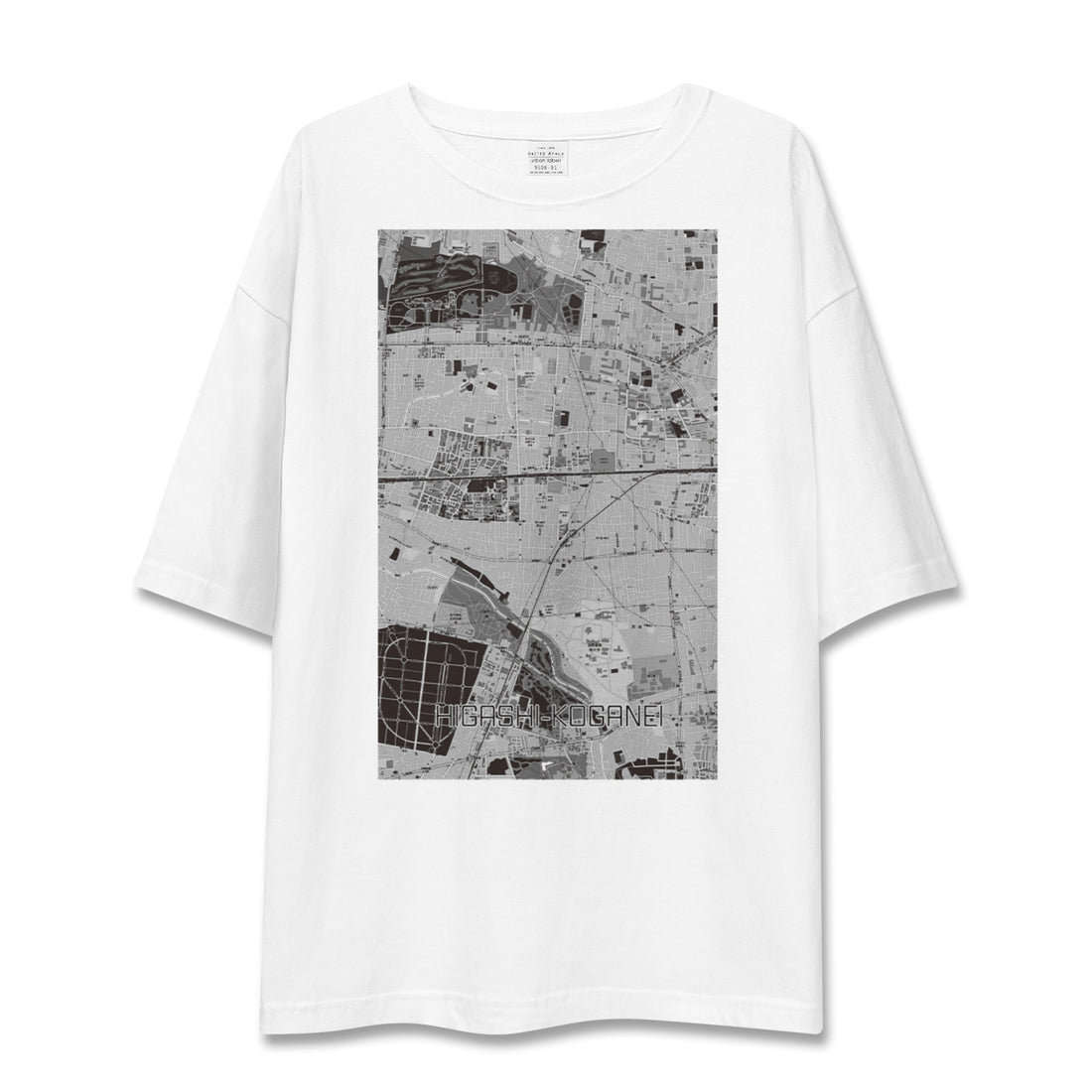 【東小金井(東京都)】地図柄ビッグシルエットTシャツ