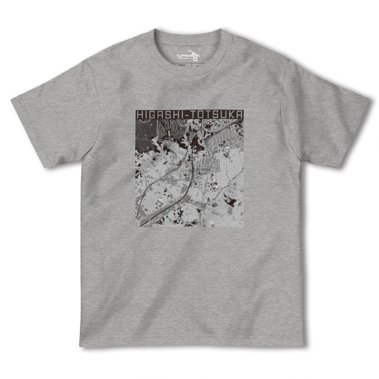 【東戸塚(神奈川県)】地図柄ヘビーウェイトTシャツ