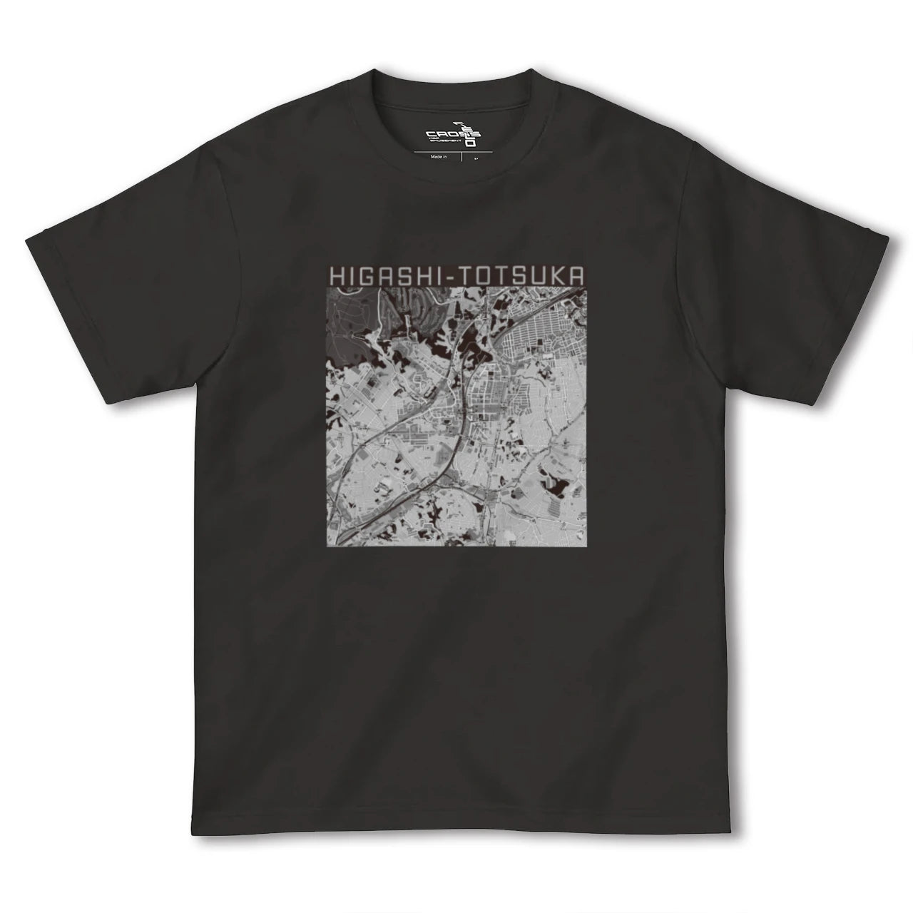 【東戸塚(神奈川県)】地図柄ヘビーウェイトTシャツ