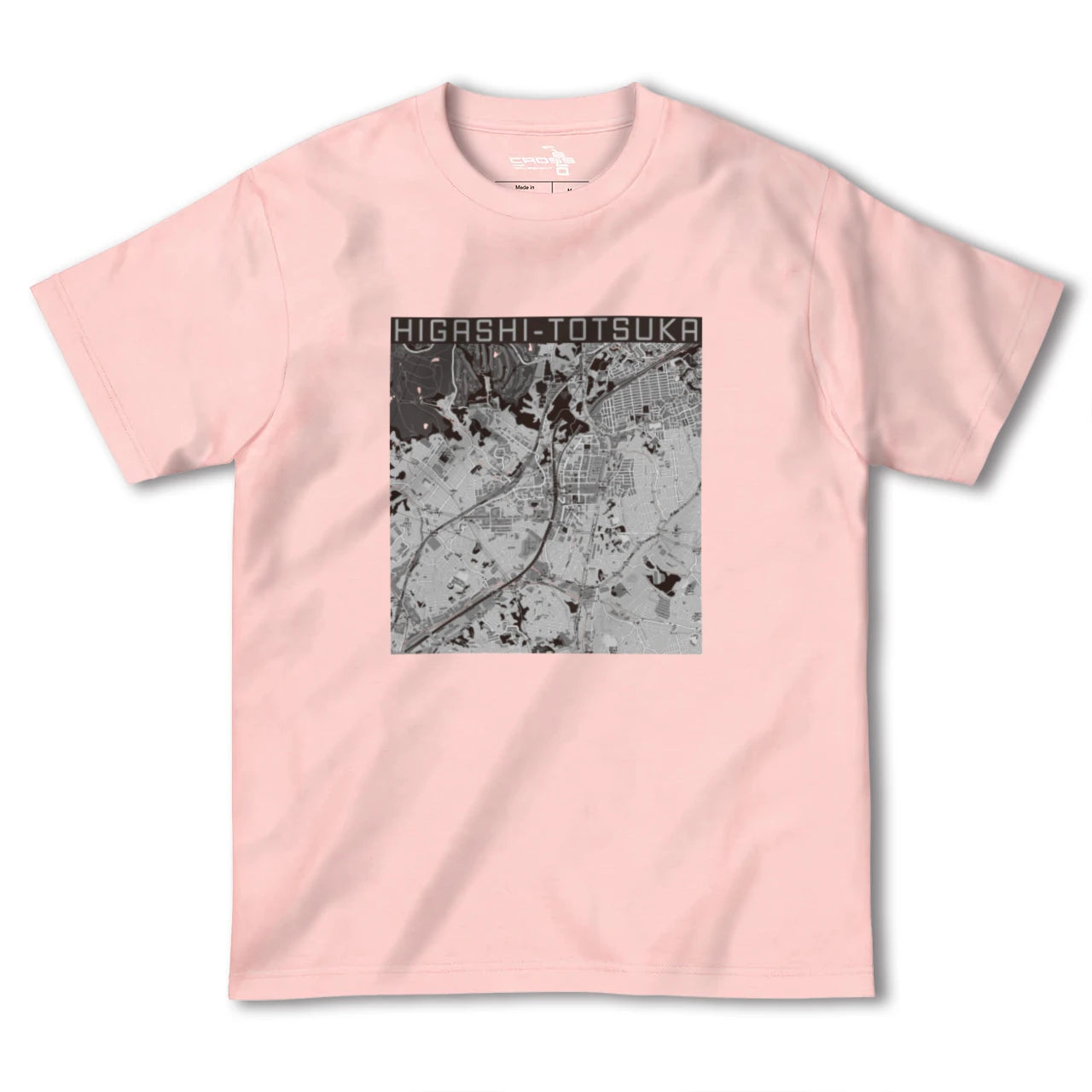 【東戸塚(神奈川県)】地図柄ヘビーウェイトTシャツ