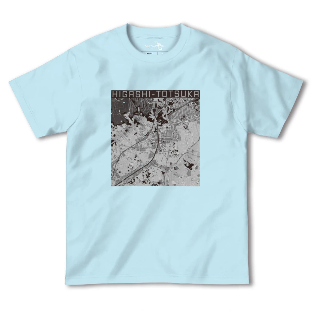 【東戸塚(神奈川県)】地図柄ヘビーウェイトTシャツ
