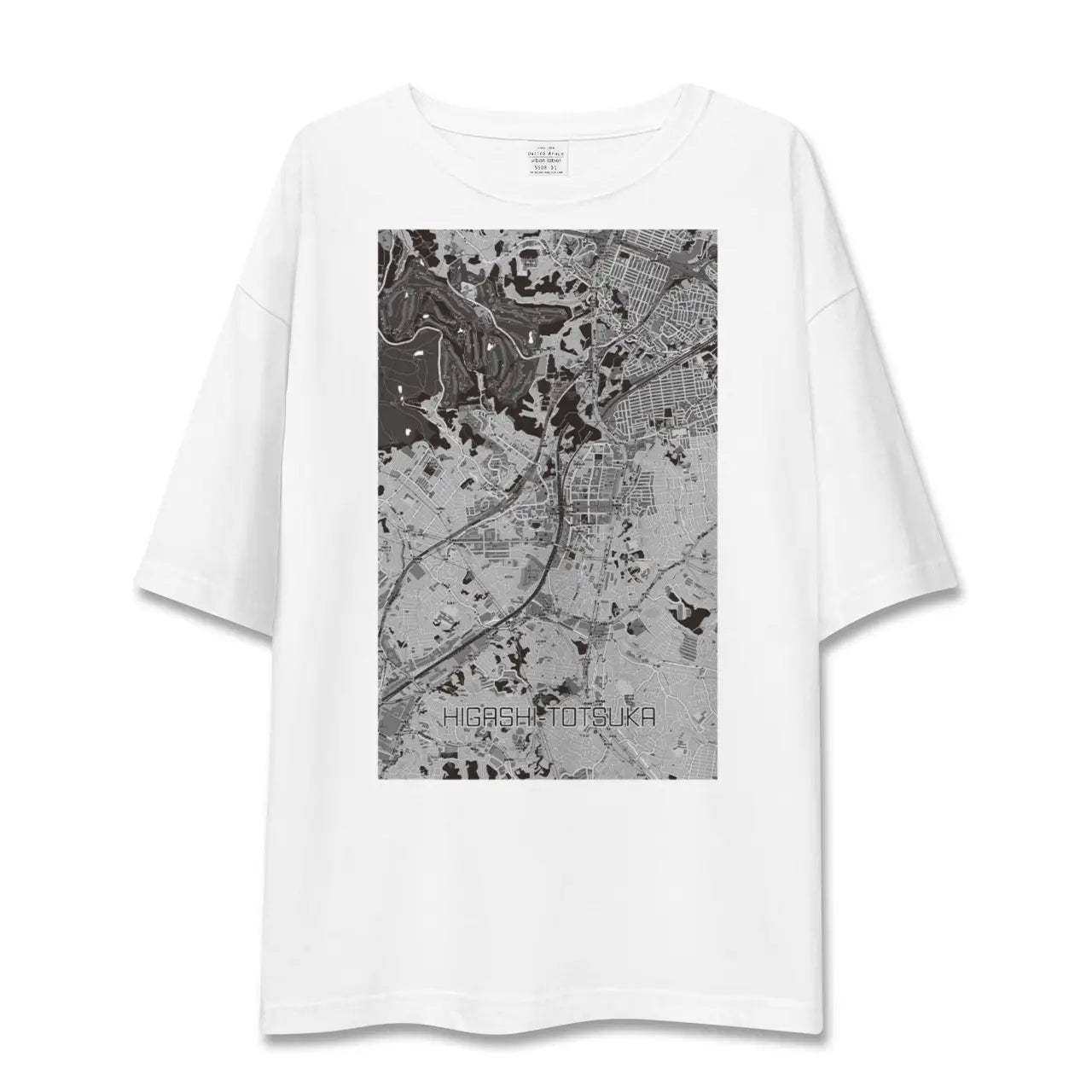 【東戸塚(神奈川県)】地図柄ビッグシルエットTシャツ