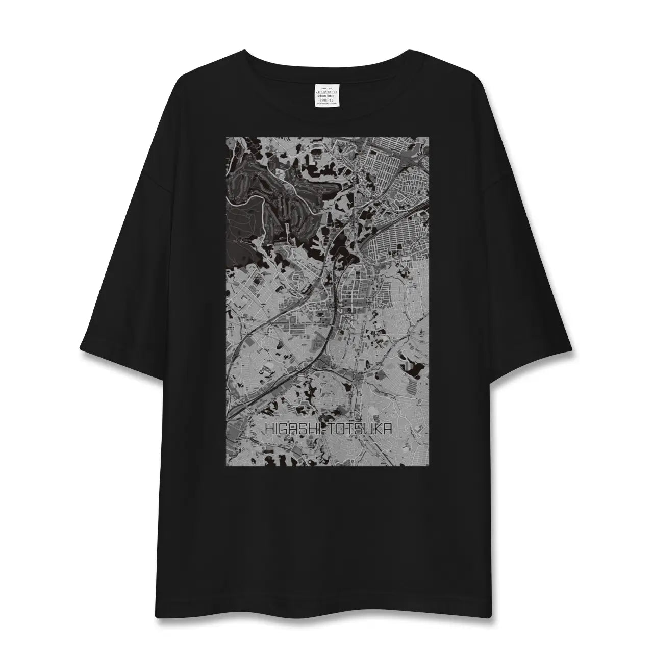 【東戸塚(神奈川県)】地図柄ビッグシルエットTシャツ
