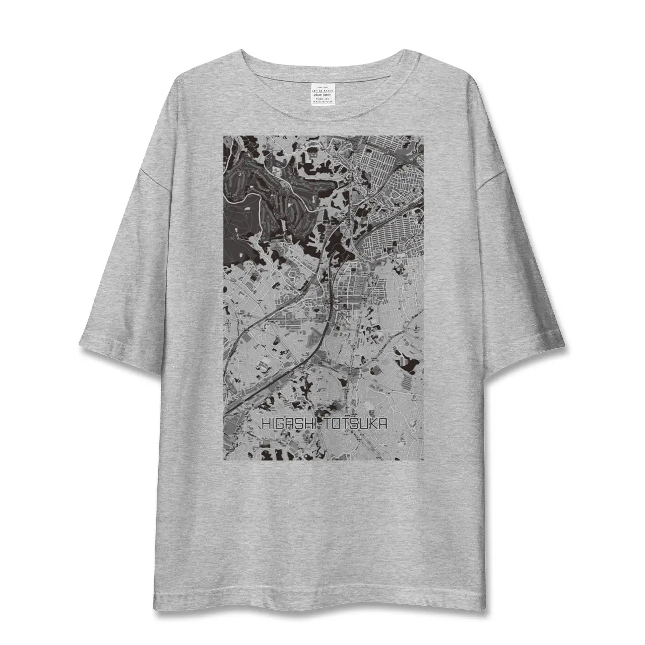 【東戸塚(神奈川県)】地図柄ビッグシルエットTシャツ