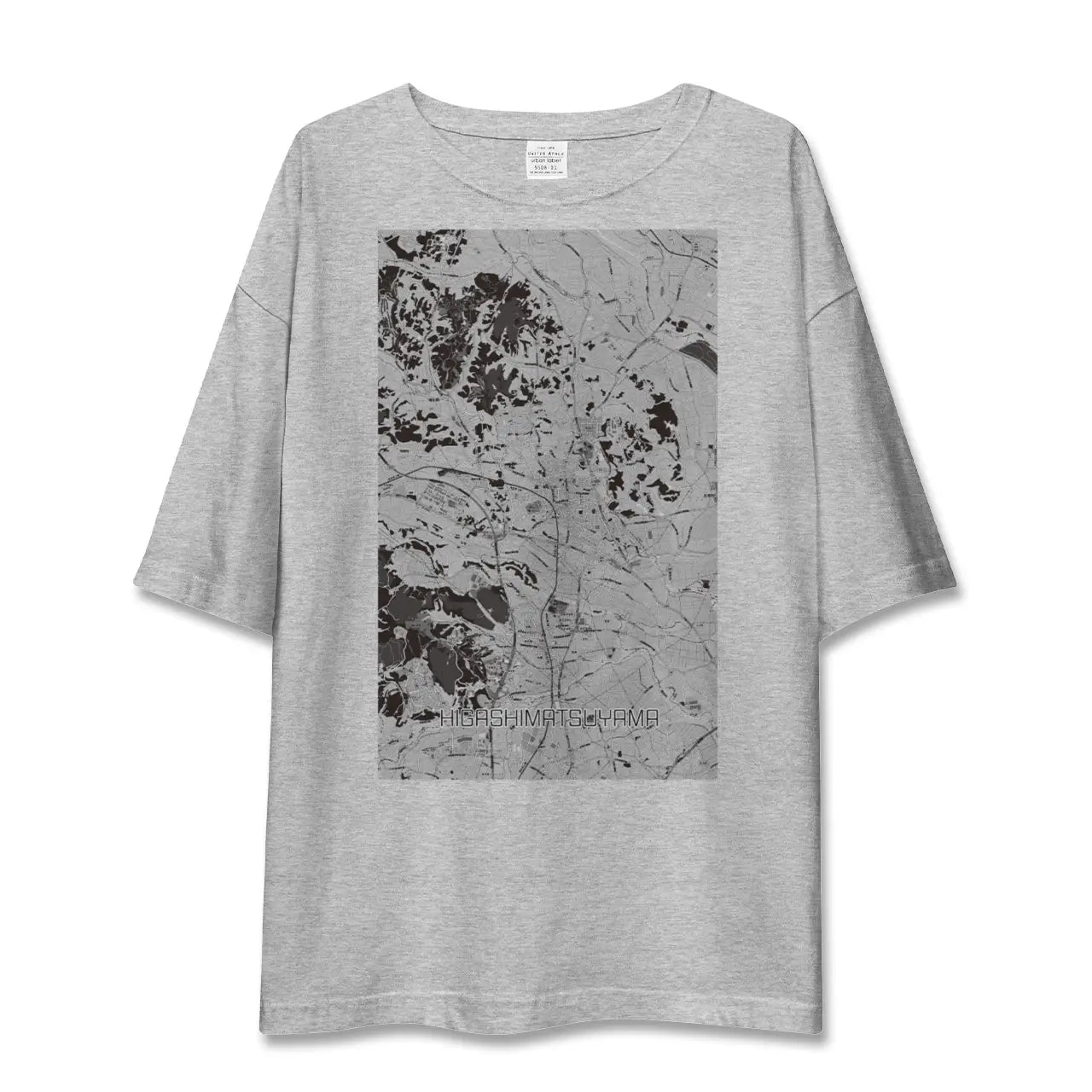 【東松山(埼玉県)】地図柄ビッグシルエットTシャツ