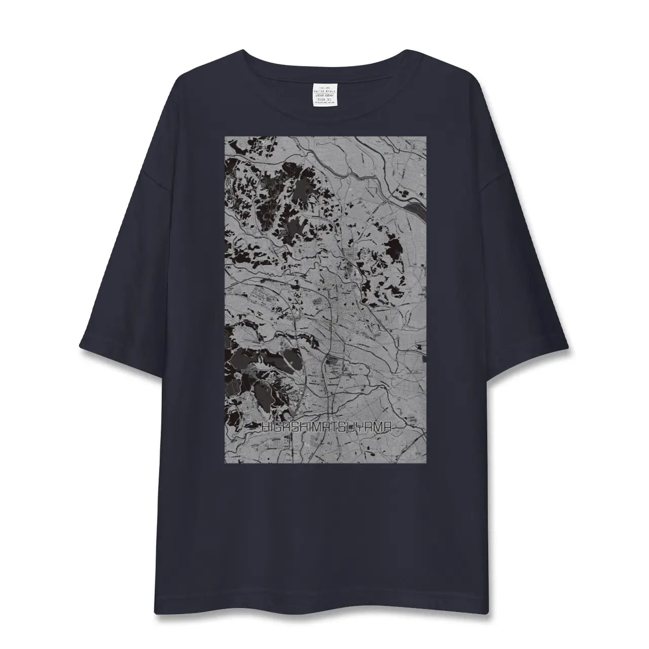 【東松山(埼玉県)】地図柄ビッグシルエットTシャツ