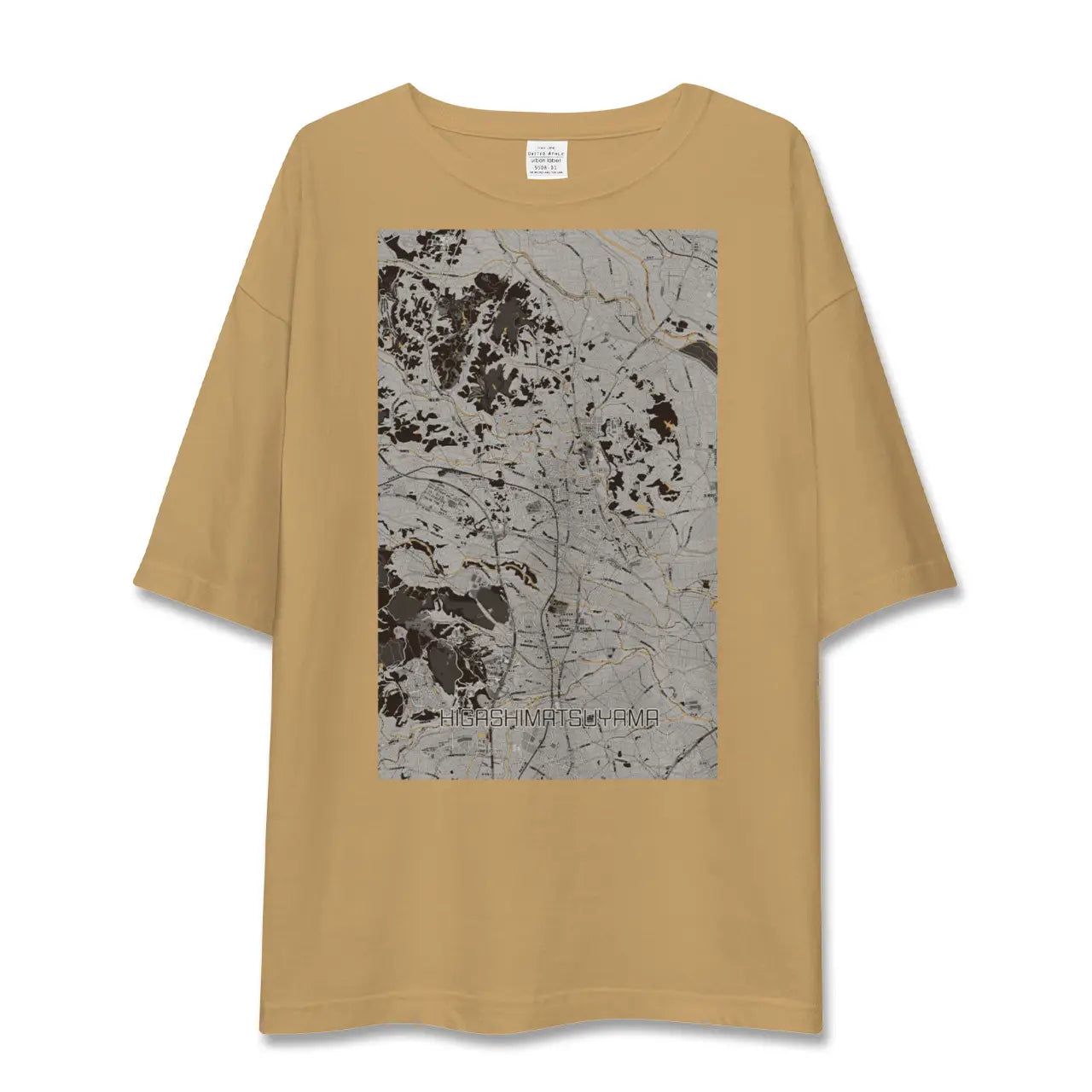【東松山(埼玉県)】地図柄ビッグシルエットTシャツ