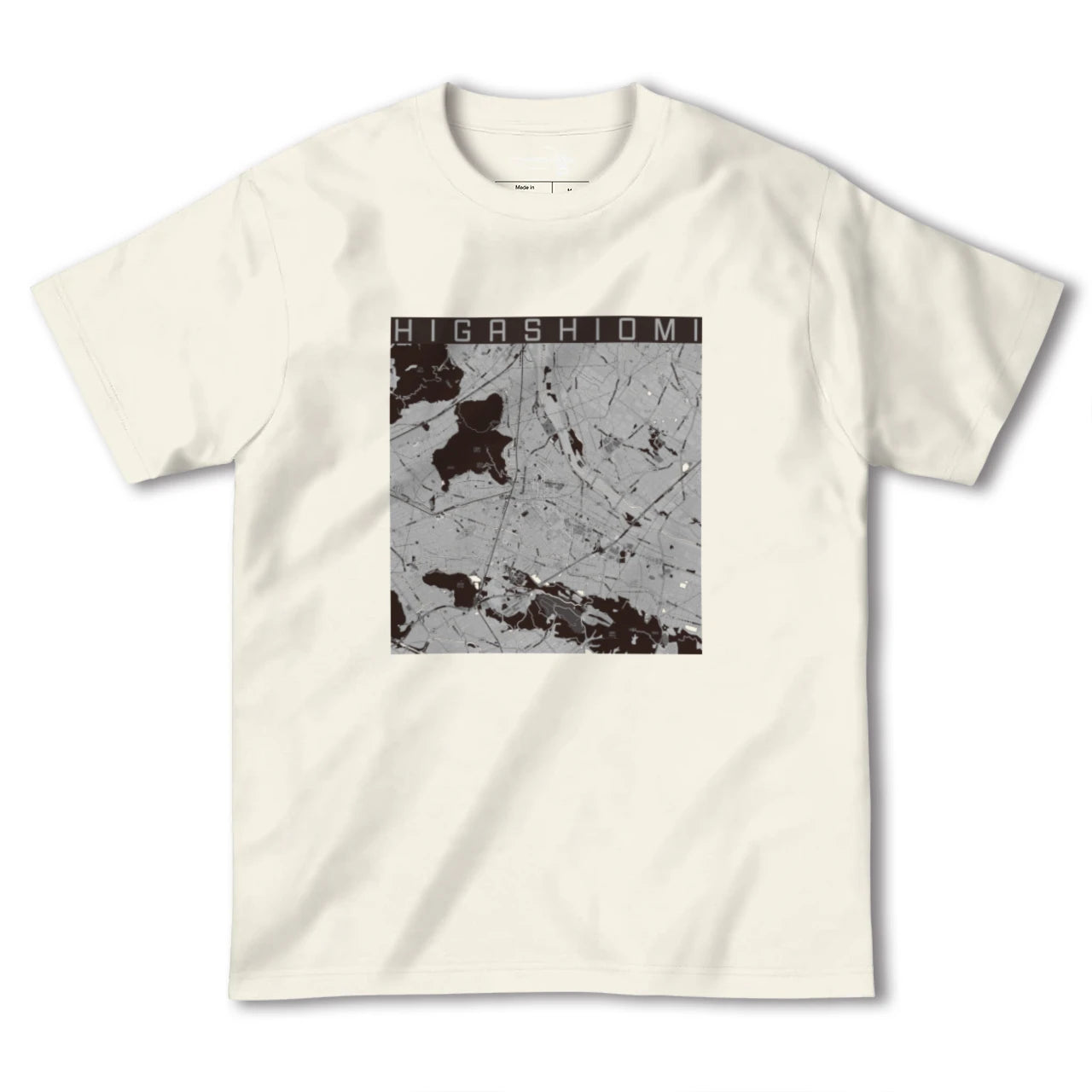 【東近江(滋賀県)】地図柄ヘビーウェイトTシャツ