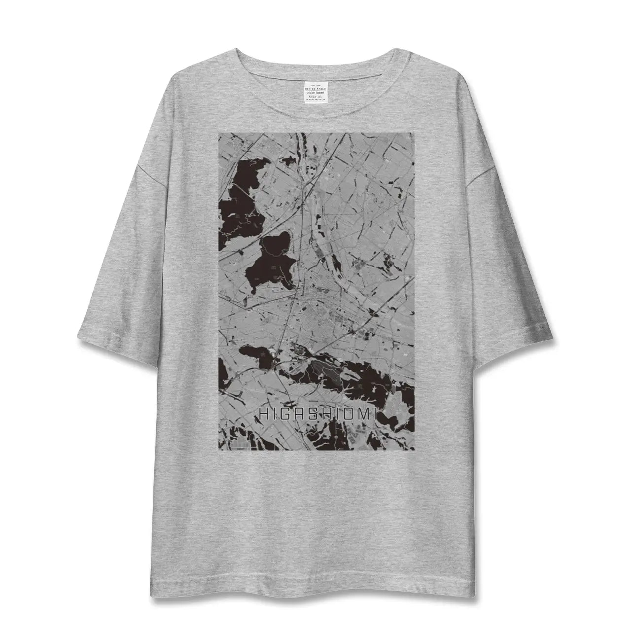 【東近江(滋賀県)】地図柄ビッグシルエットTシャツ