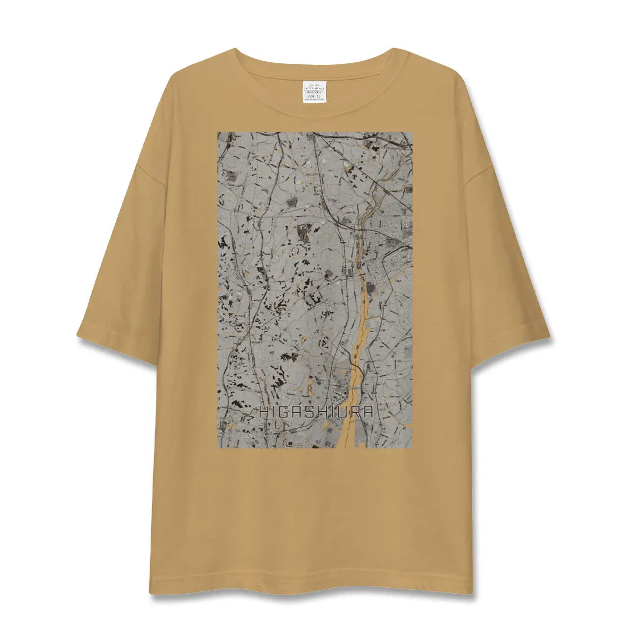 【東浦(愛知県)】地図柄ビッグシルエットTシャツ
