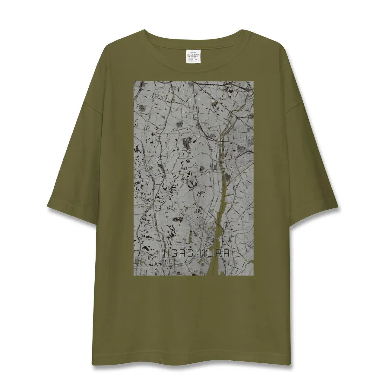 【東浦(愛知県)】地図柄ビッグシルエットTシャツ