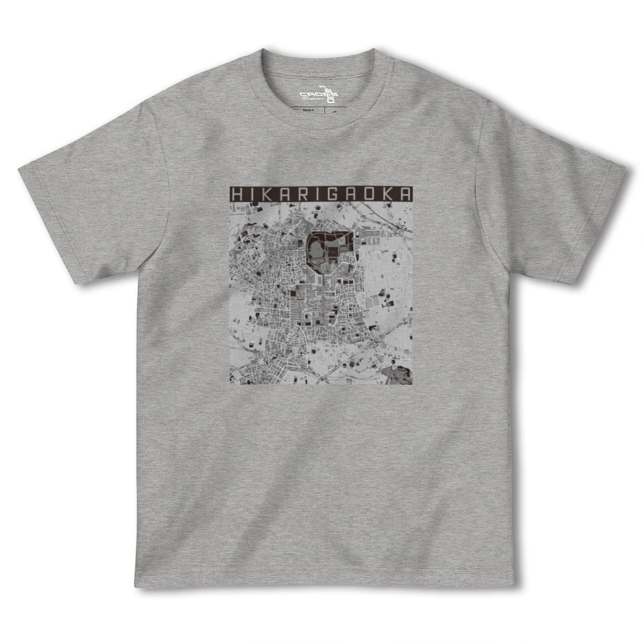 【光が丘(東京都)】地図柄ヘビーウェイトTシャツ