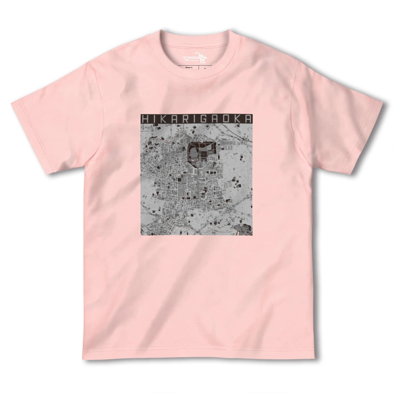 【光が丘(東京都)】地図柄ヘビーウェイトTシャツ