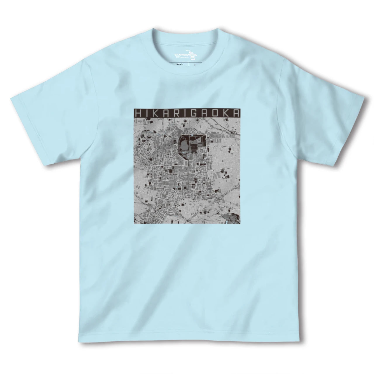 【光が丘(東京都)】地図柄ヘビーウェイトTシャツ