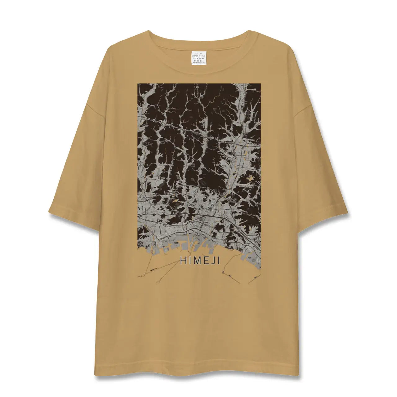 【姫路2(兵庫県)】地図柄ビッグシルエットTシャツ