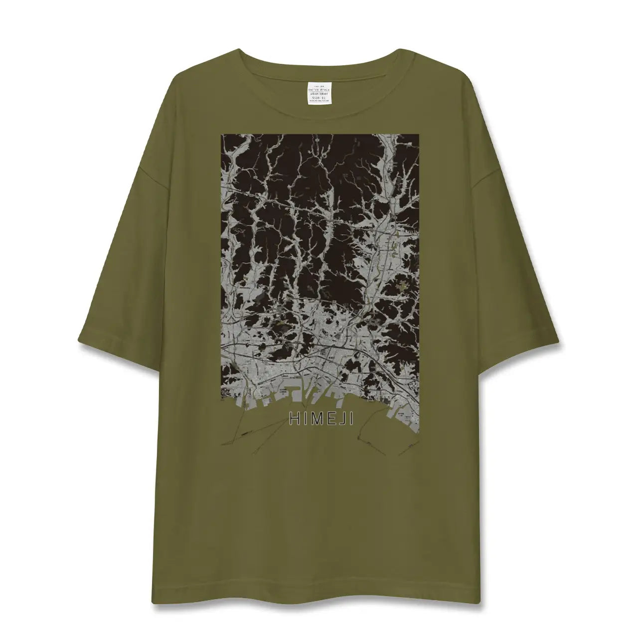 【姫路2(兵庫県)】地図柄ビッグシルエットTシャツ