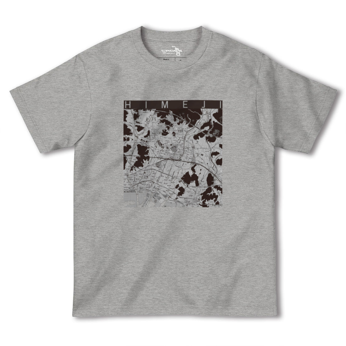 【姫路(兵庫県)】地図柄ヘビーウェイトTシャツ