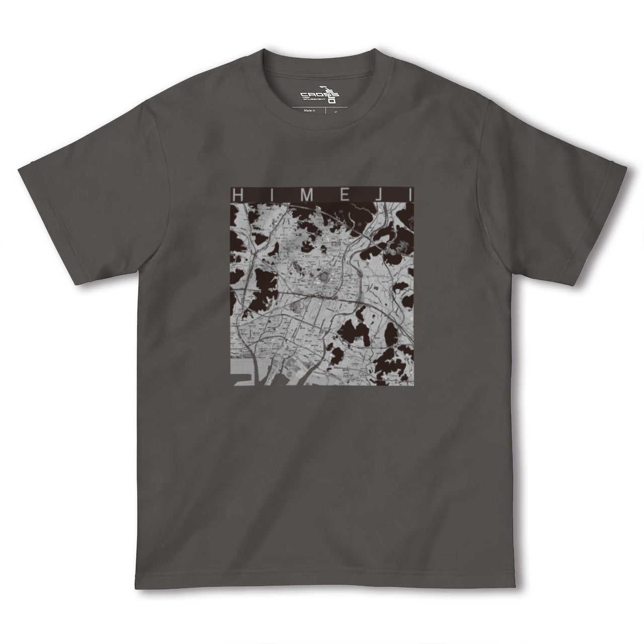 【姫路(兵庫県)】地図柄ヘビーウェイトTシャツ