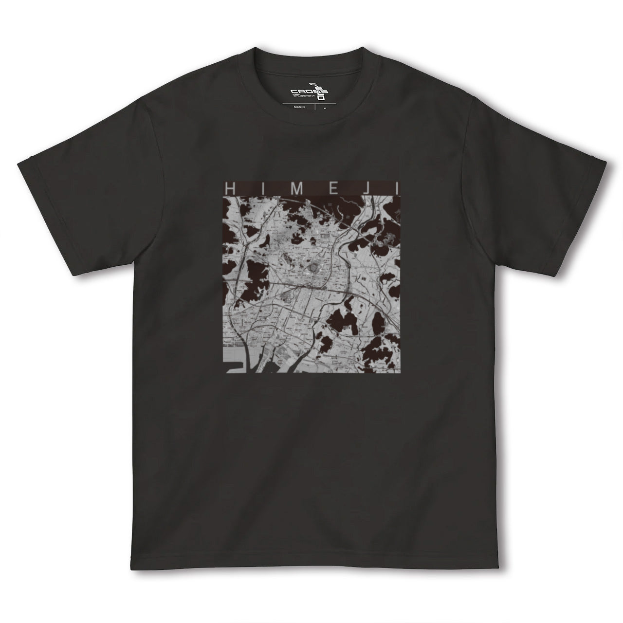 【姫路(兵庫県)】地図柄ヘビーウェイトTシャツ