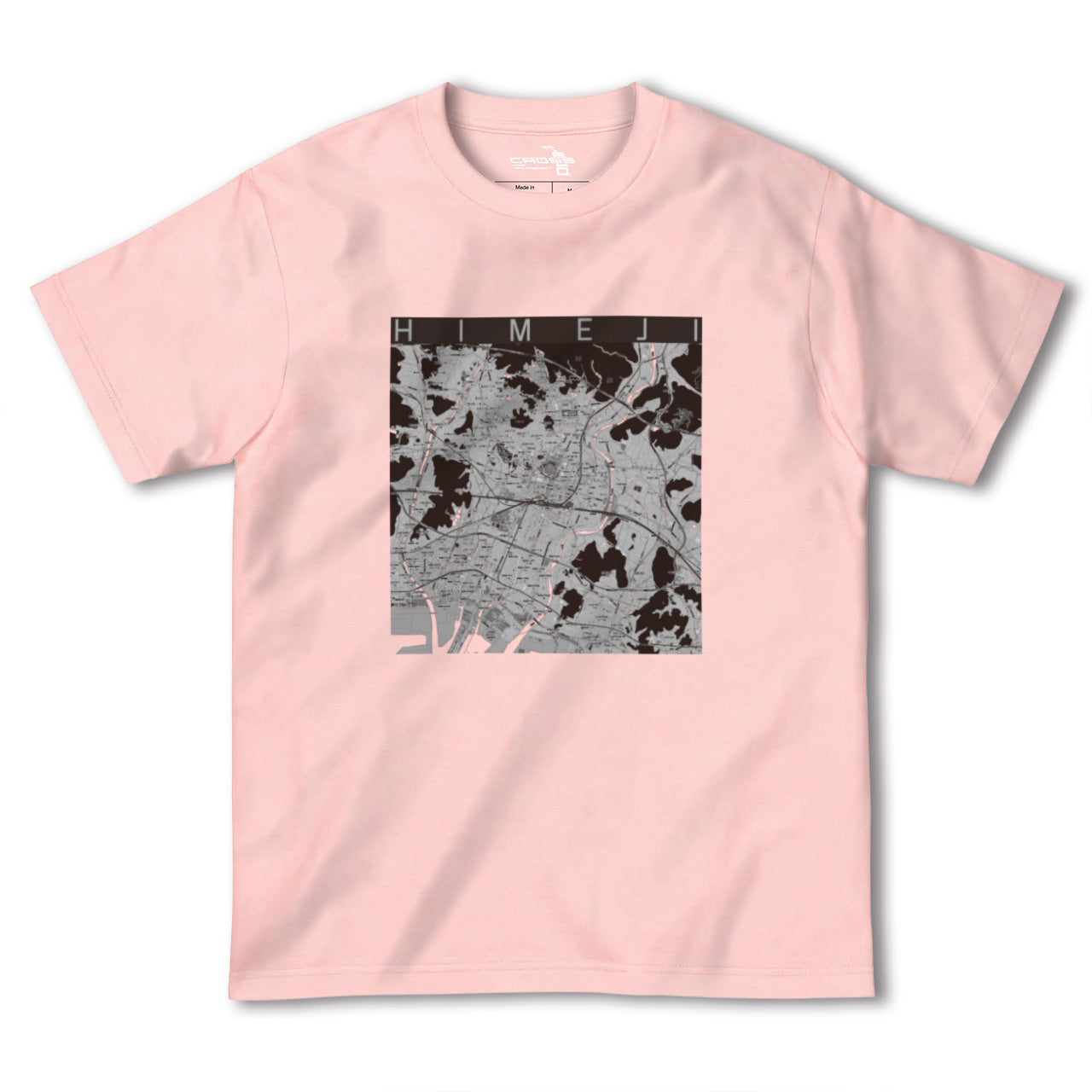 【姫路(兵庫県)】地図柄ヘビーウェイトTシャツ