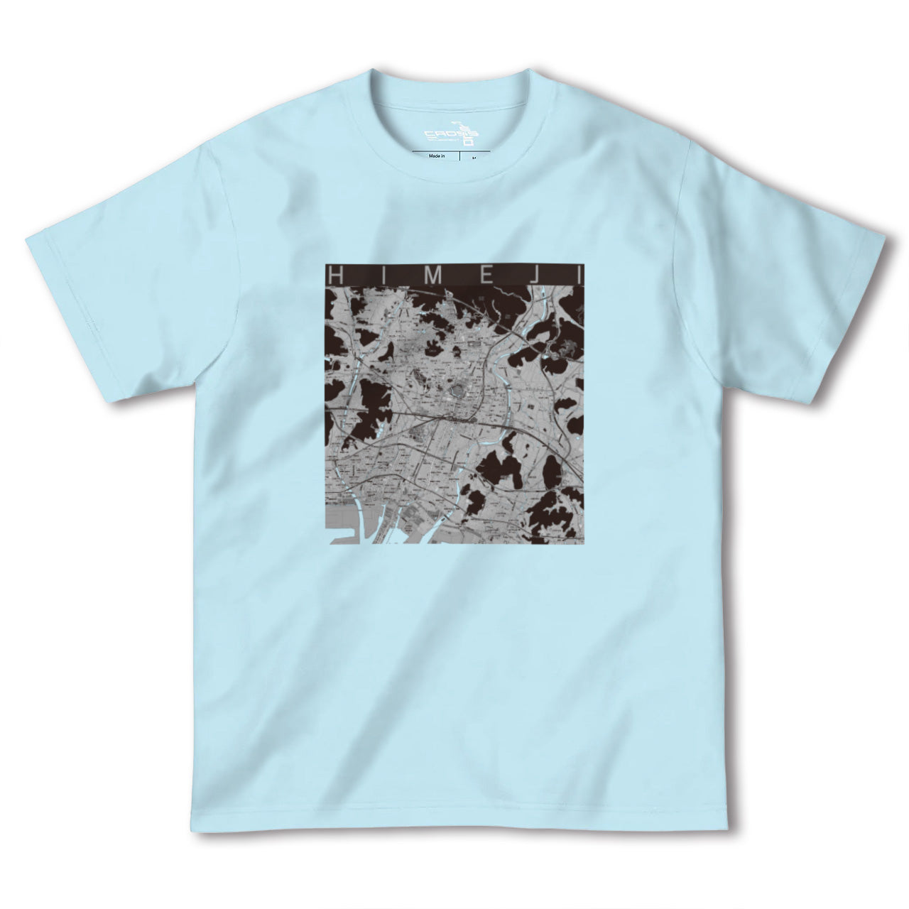 【姫路(兵庫県)】地図柄ヘビーウェイトTシャツ